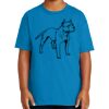 Basic Tee, Youth Ultra Cotton ® 100% US Cotton T Shirt Thumbnail