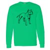 Heavy Cotton 100% Cotton Long Sleeve T Shirt Thumbnail