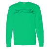 Heavy Cotton 100% Cotton Long Sleeve T Shirt Thumbnail