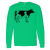 Heavy Cotton 100% Cotton Long Sleeve T Shirt Thumbnail