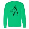 Heavy Cotton 100% Cotton Long Sleeve T Shirt Thumbnail