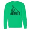 Heavy Cotton 100% Cotton Long Sleeve T Shirt Thumbnail