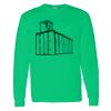 Heavy Cotton 100% Cotton Long Sleeve T Shirt Thumbnail