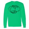 Heavy Cotton 100% Cotton Long Sleeve T Shirt Thumbnail