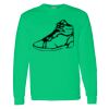 Heavy Cotton 100% Cotton Long Sleeve T Shirt Thumbnail