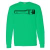 Heavy Cotton 100% Cotton Long Sleeve T Shirt Thumbnail