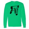 Heavy Cotton 100% Cotton Long Sleeve T Shirt Thumbnail