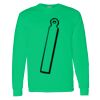 Heavy Cotton 100% Cotton Long Sleeve T Shirt Thumbnail