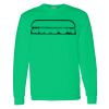 Heavy Cotton 100% Cotton Long Sleeve T Shirt Thumbnail