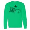 Heavy Cotton 100% Cotton Long Sleeve T Shirt Thumbnail