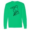 Heavy Cotton 100% Cotton Long Sleeve T Shirt Thumbnail