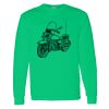 Heavy Cotton 100% Cotton Long Sleeve T Shirt Thumbnail