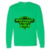 Heavy Cotton 100% Cotton Long Sleeve T Shirt Thumbnail