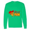 Heavy Cotton 100% Cotton Long Sleeve T Shirt Thumbnail