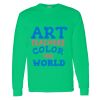 Heavy Cotton 100% Cotton Long Sleeve T Shirt Thumbnail