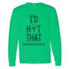 Heavy Cotton 100% Cotton Long Sleeve T Shirt Thumbnail