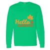 Heavy Cotton 100% Cotton Long Sleeve T Shirt Thumbnail