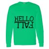 Heavy Cotton 100% Cotton Long Sleeve T Shirt Thumbnail